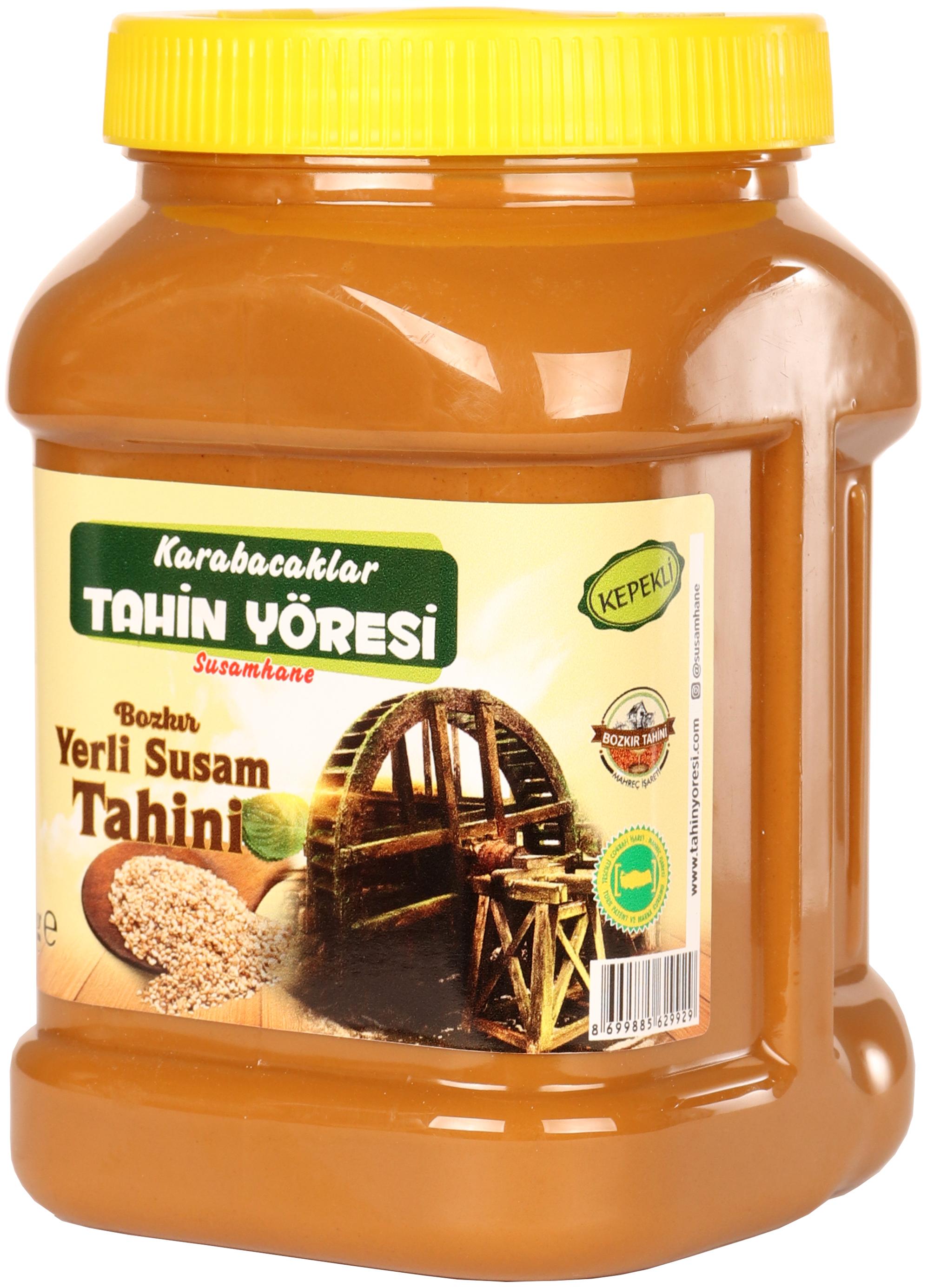 Tahin Yöresi Kepekli Bozkır Tahini Net 930 Gr
