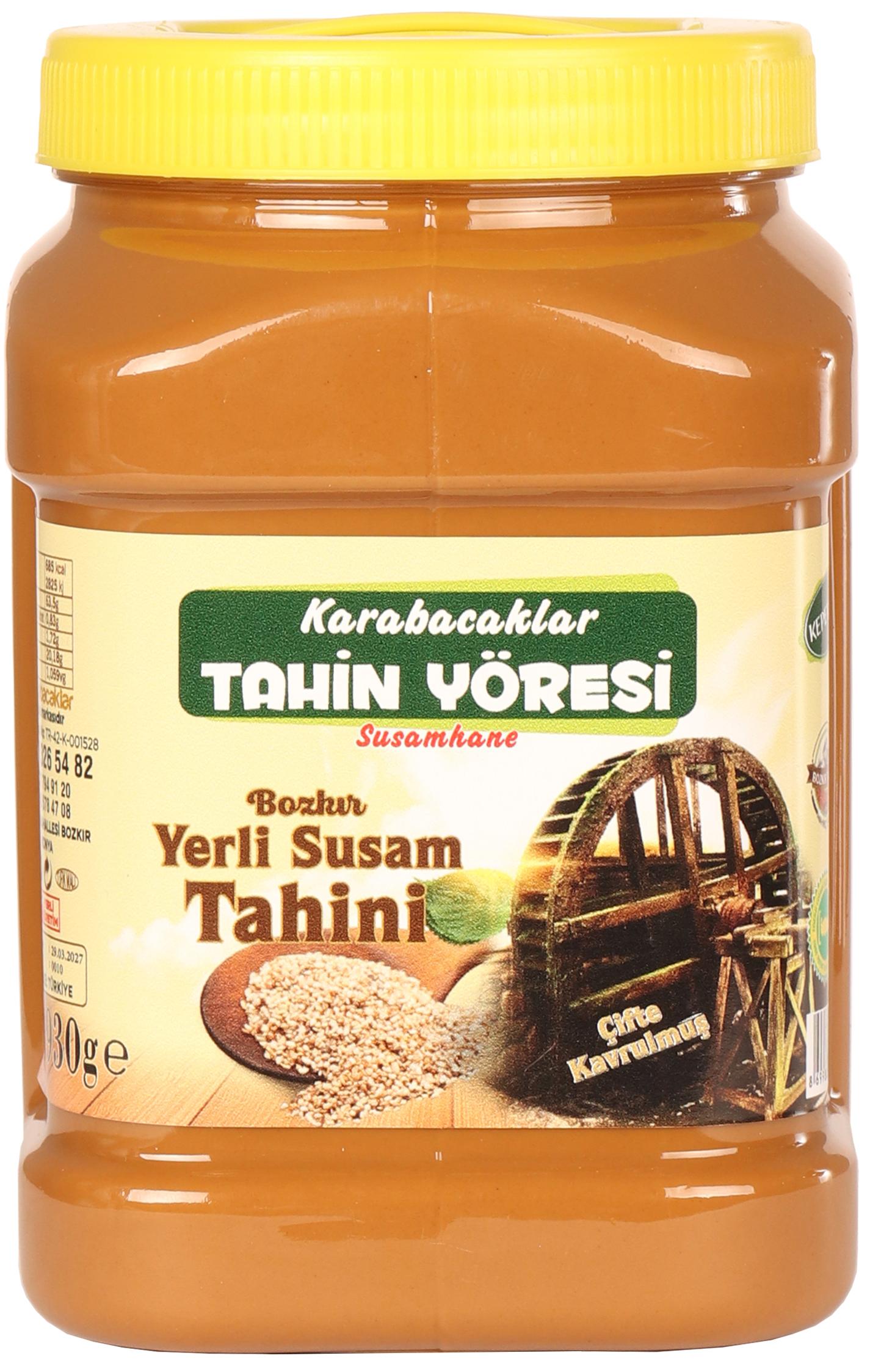 Tahin Yöresi Kepeksiz Bozkır Tahini Net 930 Gr