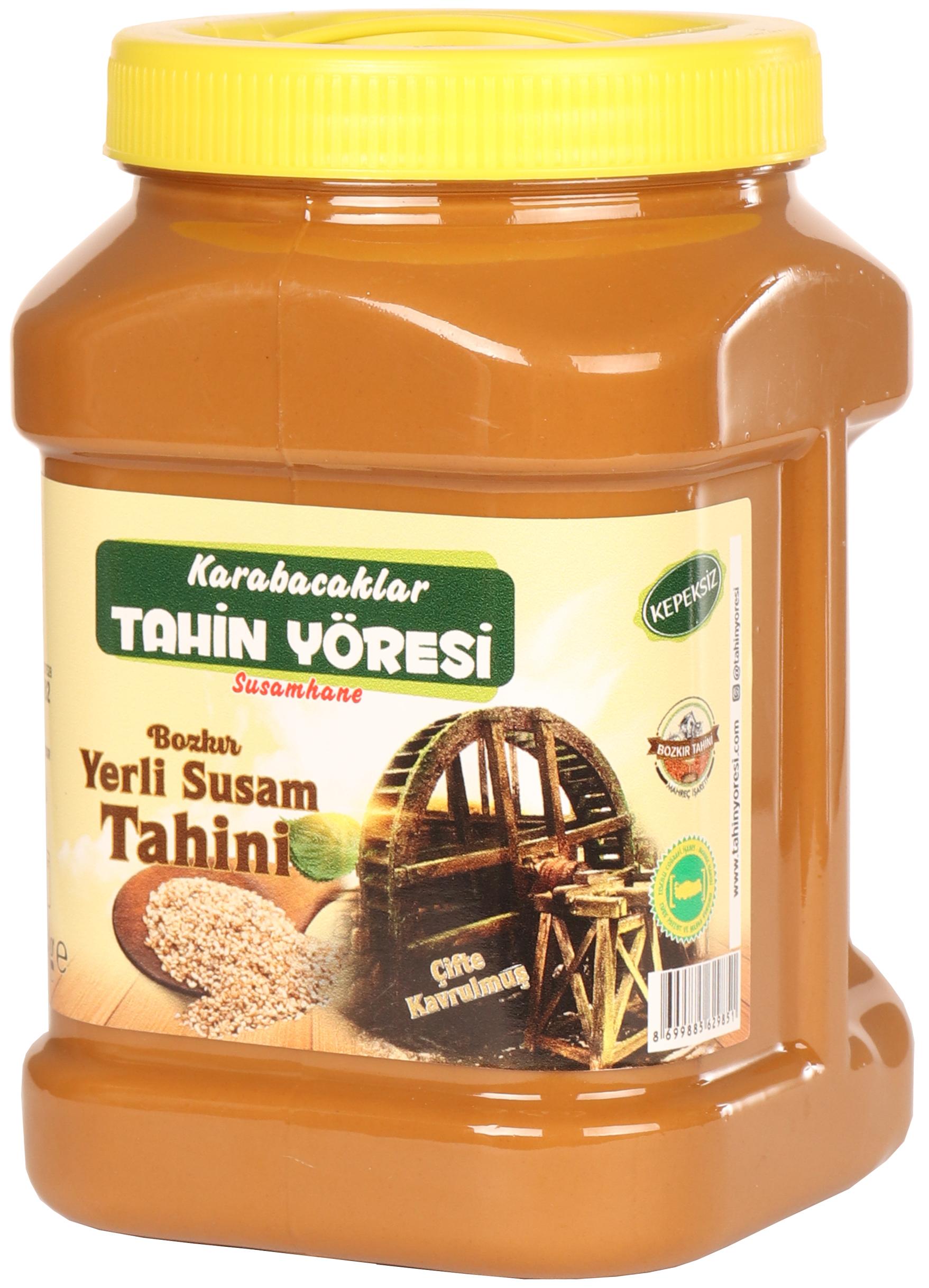 Tahin Yöresi Kepeksiz Bozkır Tahini Net 930 Gr