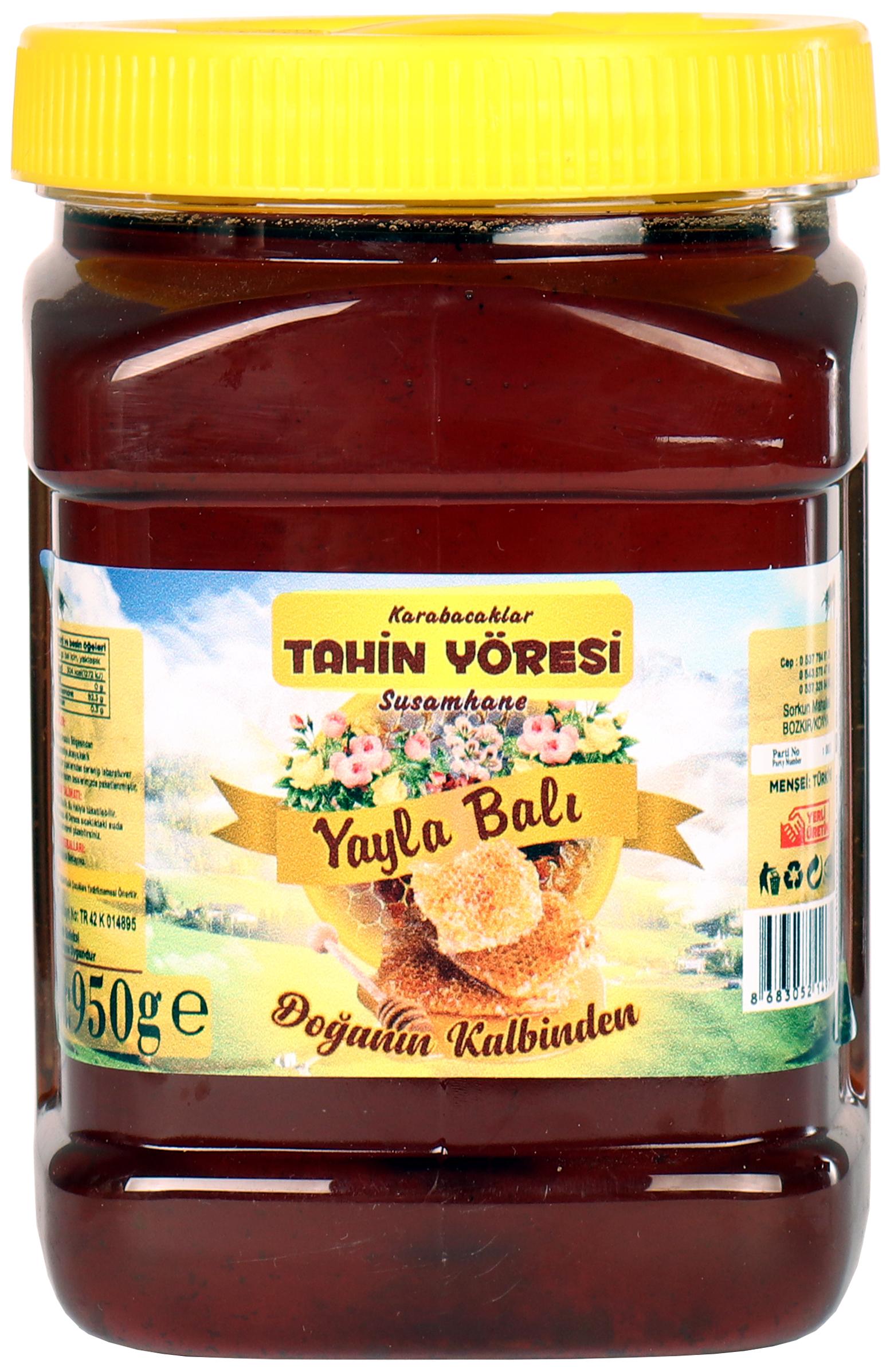 Tahin Yöresi Süzme Yayla Balı Net 950 Gr