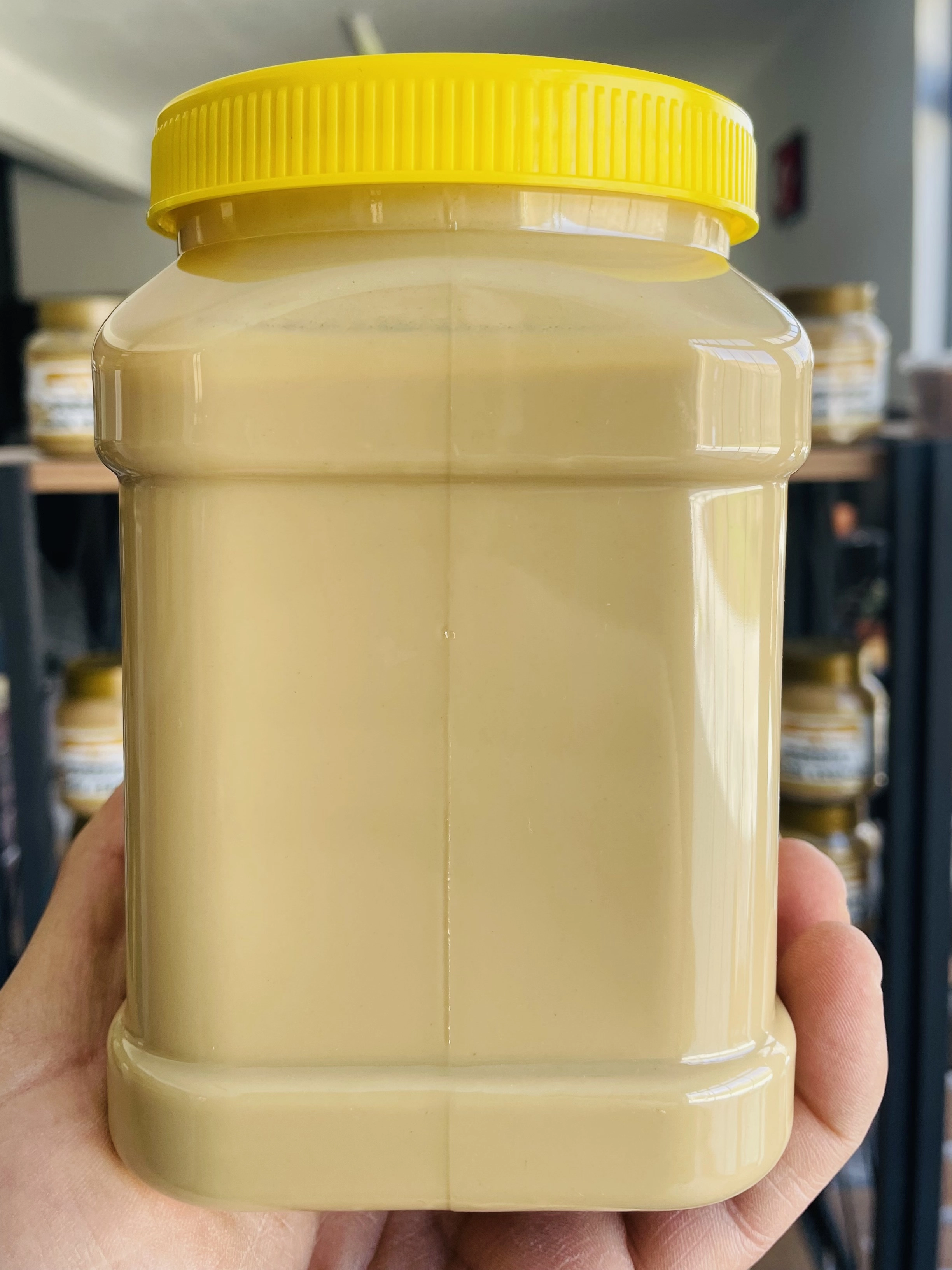 Tahin Yöresi Beyaz Bozkır Tahini Net 930 Gr