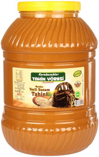 Tahin Yöresi 5 Kg Kepekli Bozkır Tahini