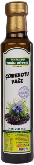 Çörekotu Yağı (Soğuk Sıkım) Net 250 ml