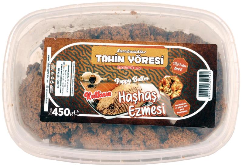 Tahin Yöresi (Kalın) Tek Çekim Haşhaş Ezmesi