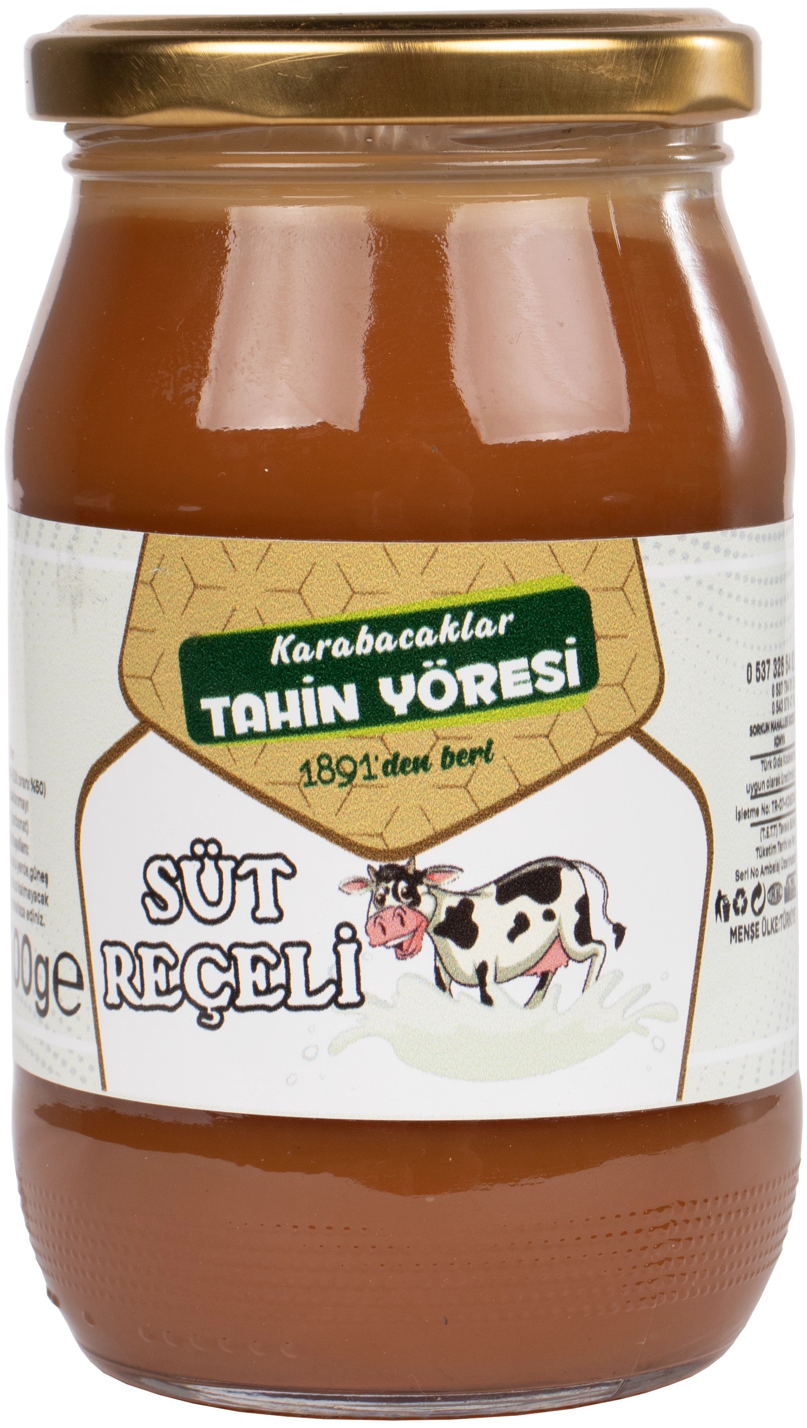 Tahin Yöresi Süt Reçeli 800 Gr