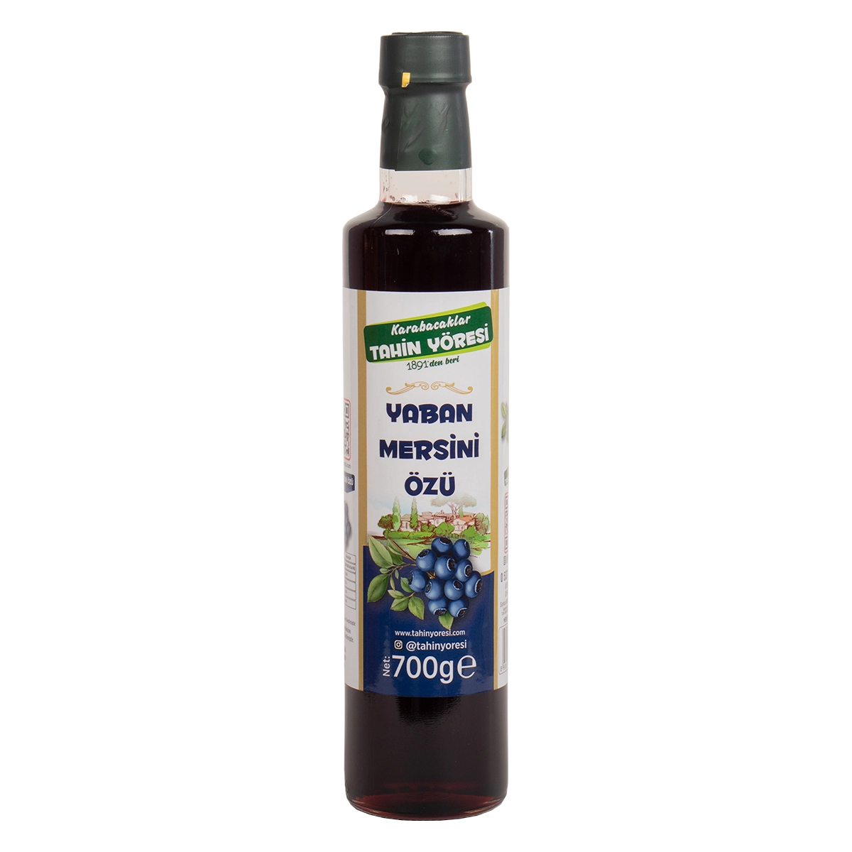 Tahin Yöresi Yaban Mersini Özü Net 700 Gr